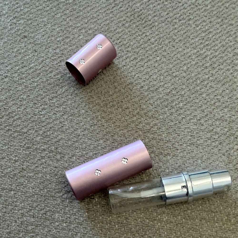 Pink Rhinestone Travel Perfume Atomizer - Picture 4 of 5